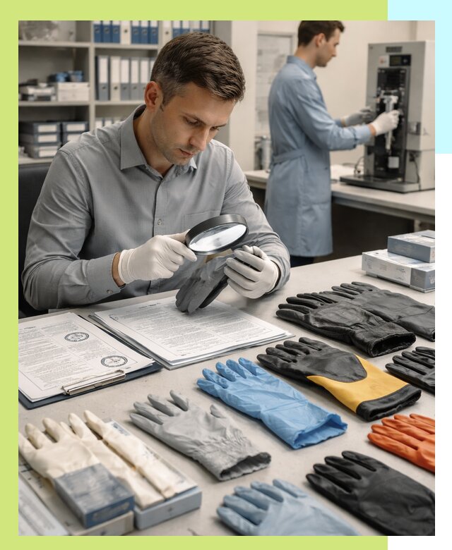 Сертификация перчаток и средств защиты продукции в Еманжелинске