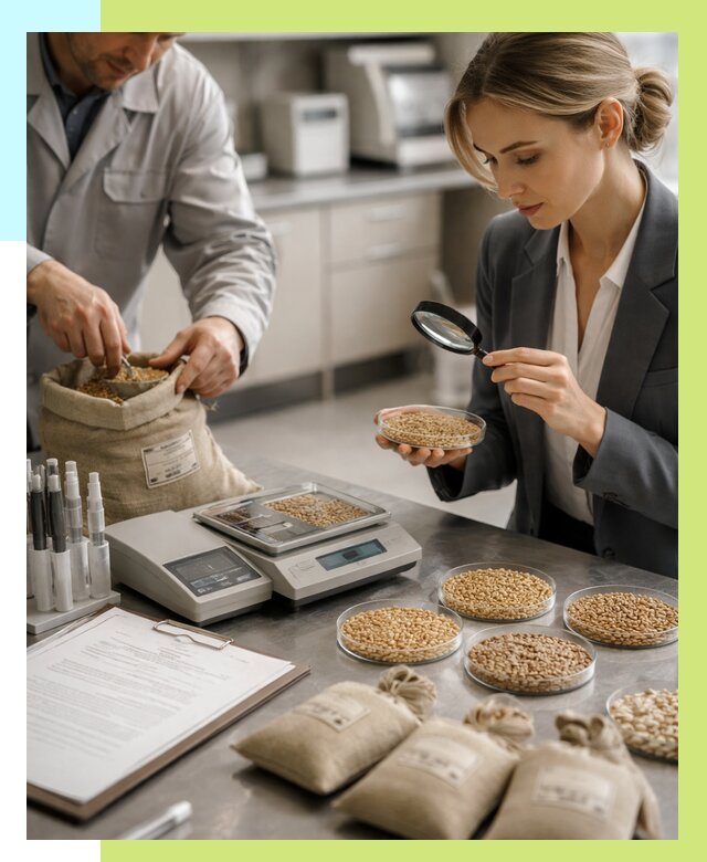 Сертификация зерна в Еманжелинске по цене от 15407 р. | Алешин-Мнж