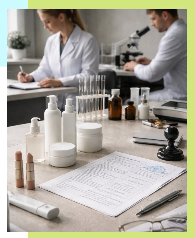 Сертификация косметики в Еманжелинске от 20542 р. - Алешин-Мнж