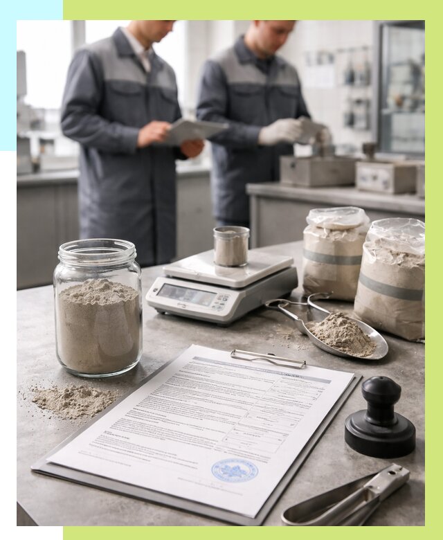 Сертификация цемента в Еманжелинске от 20542 р. | Алешин-Мнж