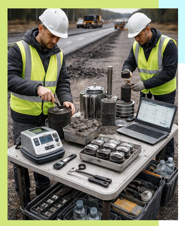 Сертификация асфальта: испытания и подтверждение в Еманжелинске