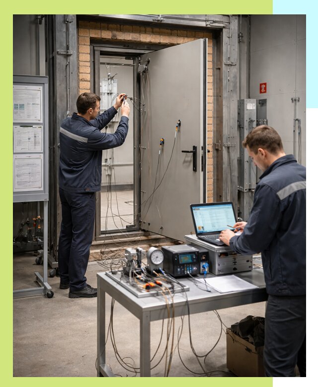 Сертификация противопожарных дверей в Еманжелинске по ГОСТ и ТР