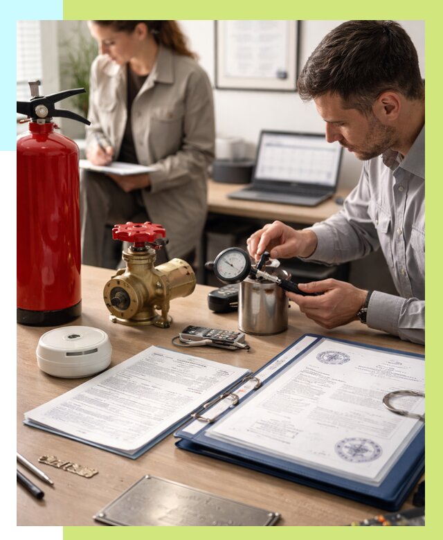 Сертификация пожарного оборудования в Еманжелинске от 15407 р.|Алешин-Мнж