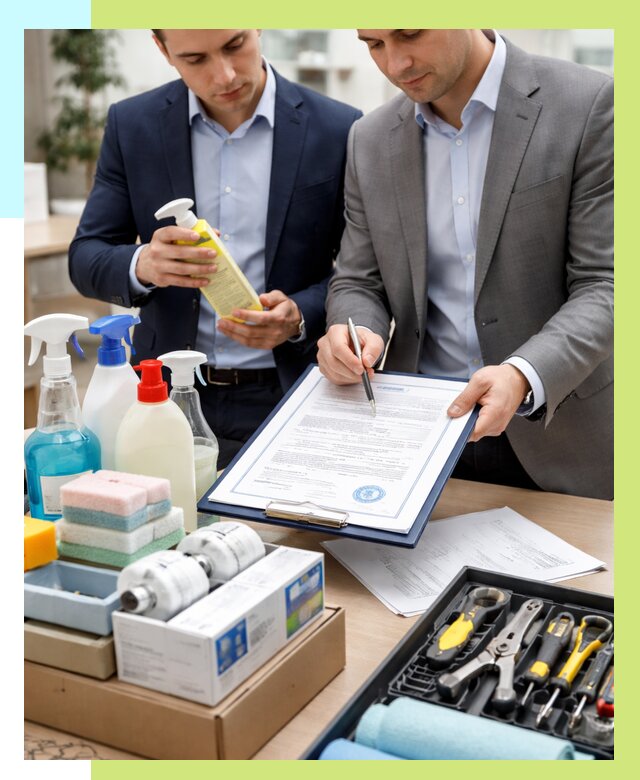 Сертификация хозяйственных товаров в Еманжелинске, от 18488 р. |Алешин-Мнж