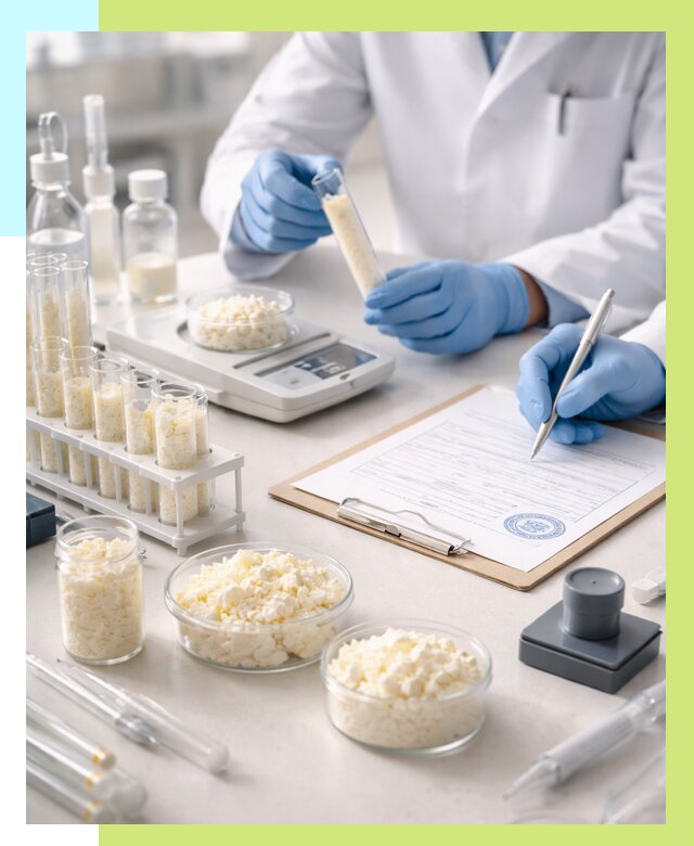 Сертификация творога в Еманжелинске от 12325 р. под ключ | Алешин-Мнж