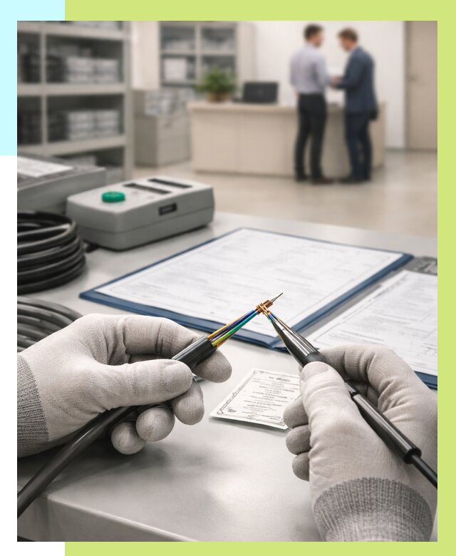 Сертификация провода в Еманжелинске от 18488 р. в Алешин-Мнж