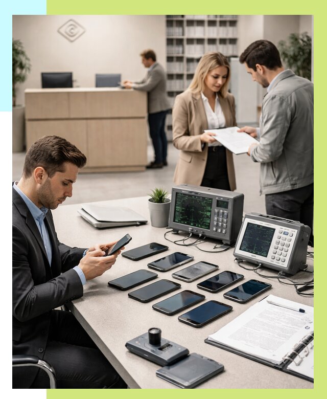 Сертификация телефонов в Еманжелинске от 25678 р. под ключ | Алешин-Мнж