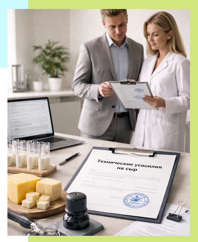 ТУ на сыры в Еманжелинске срочно от 12325 р. — оформление | Алешин-Мнж