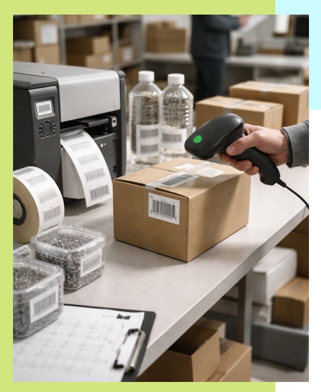 Штрихкодирование продукции и маркировка для продажи в Еманжелинске