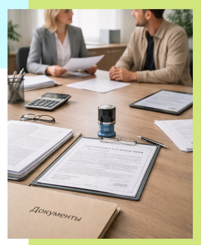 Сертификат соответствия на продукцию в Еманжелинске от 15407 р.|Алешин-Мнж