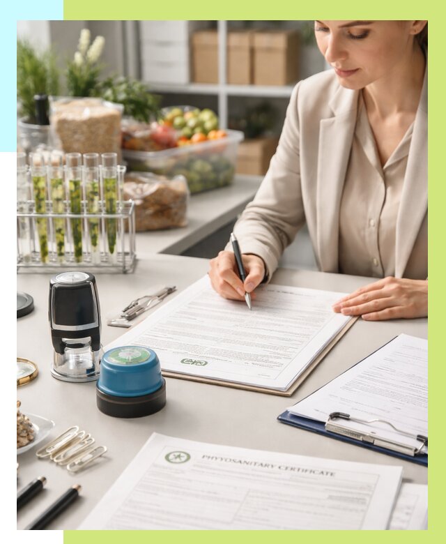 Фитосанитарный сертификат оформить в Еманжелинске от 4622 р. | Алешин-Мнж