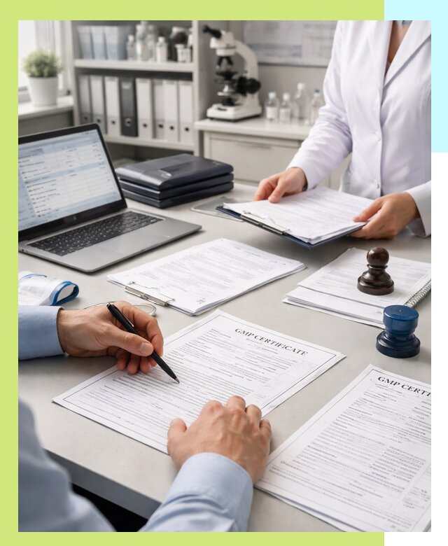 Оформление сертификата GMP в Еманжелинске для фармпроизводства