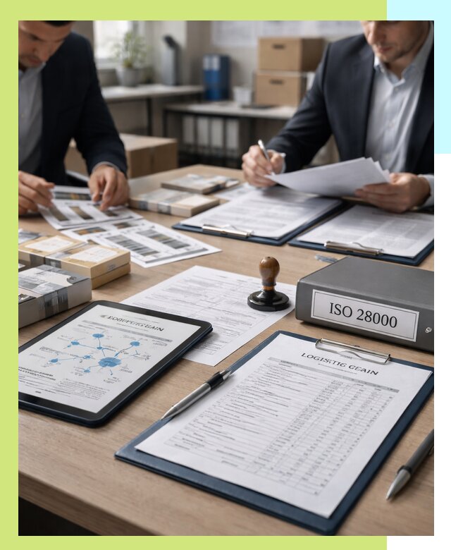 Получение сертификата ISO 28000 по безопасности цепи поставок в Еманжелинске