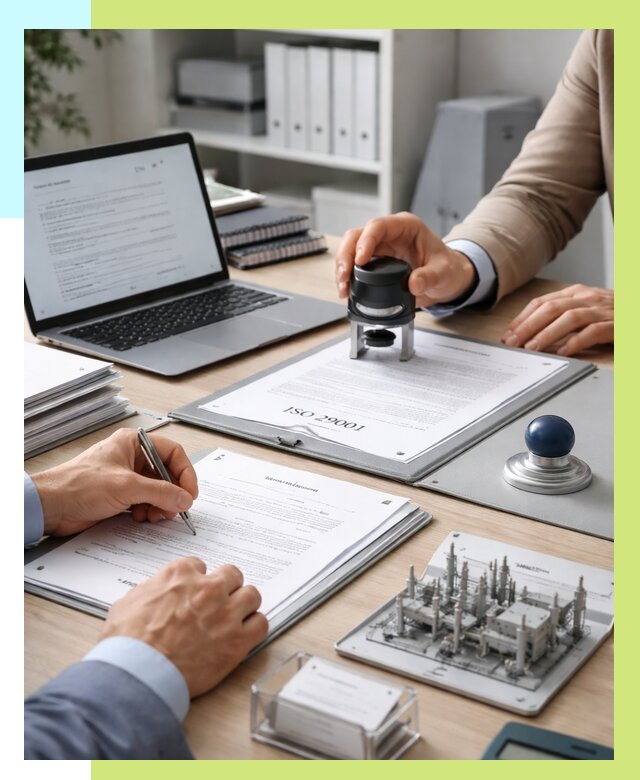 Сертификат ISO 29001 в Еманжелинске под ключ от 77033 р. | Алешин-Мнж