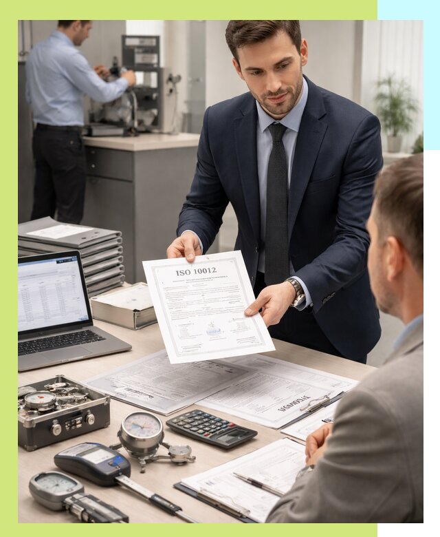 Выдача сертификата ISO 10012 по требованиям метрологии в Еманжелинске