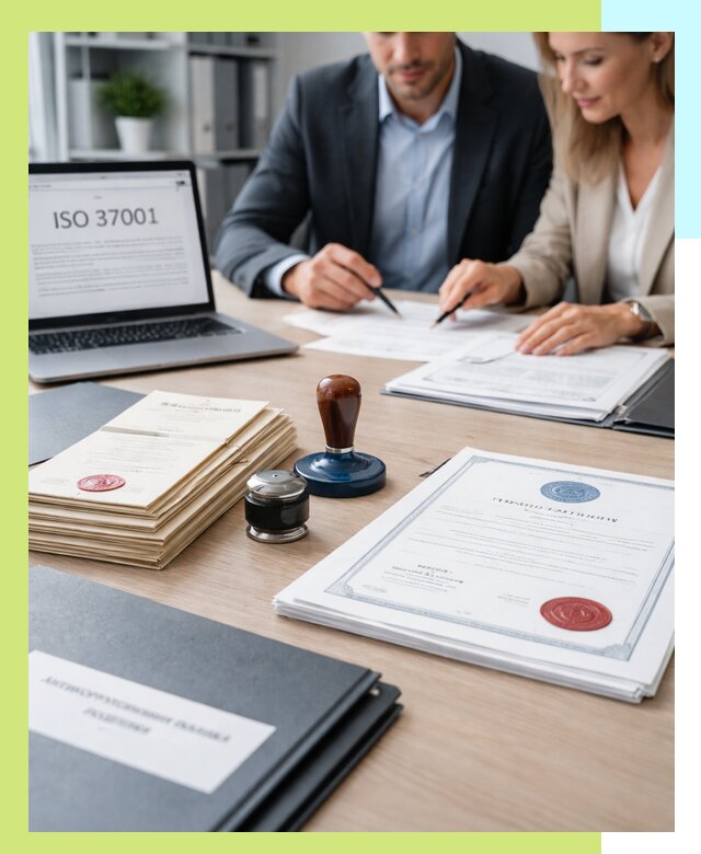 Получение сертификата ISO 37001 по системе борьбы с коррупцией в Еманжелинске